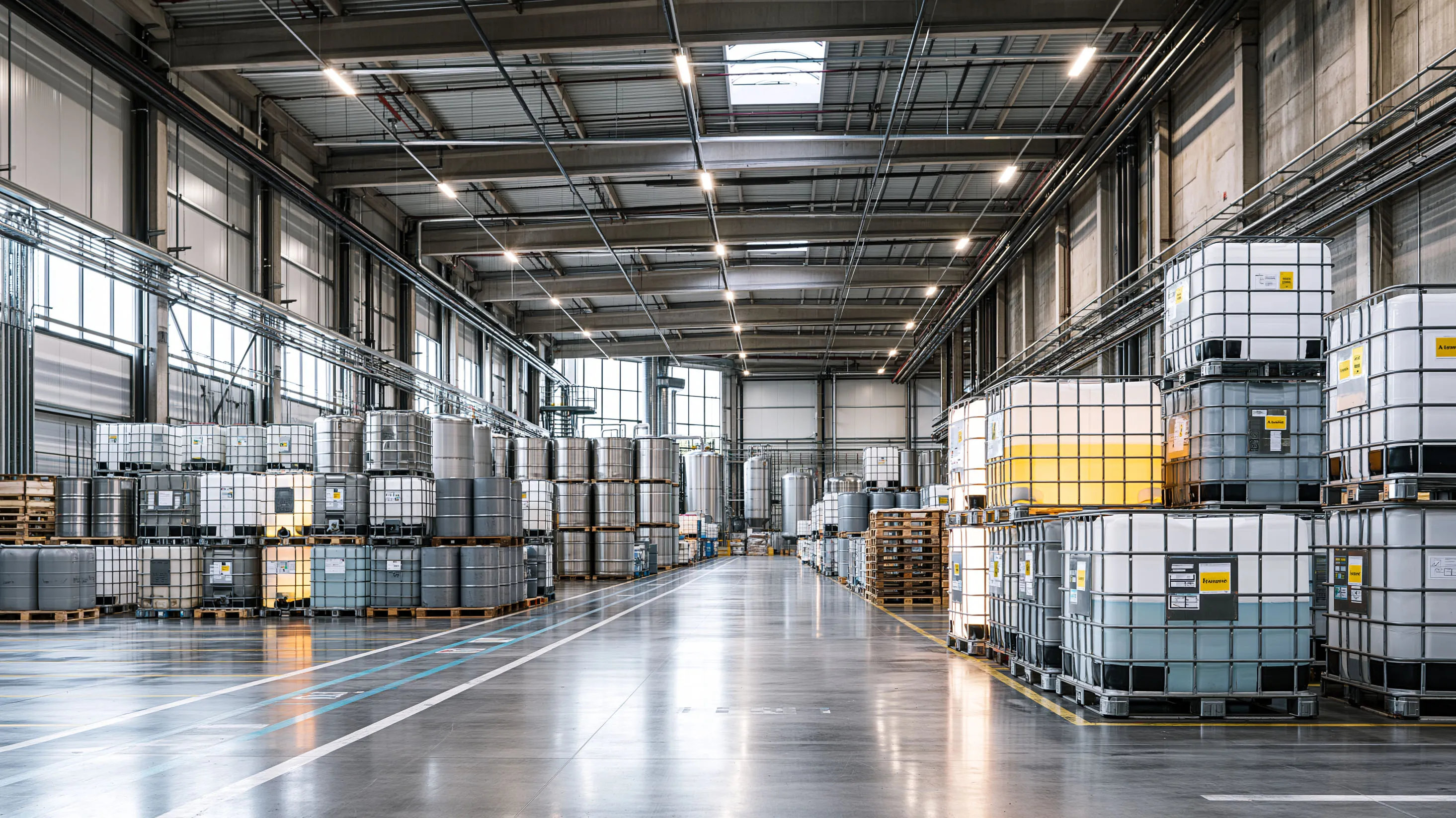 Food & Beverage — industrial chemicals supply.